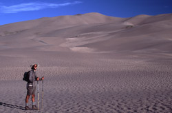 Quinn at the Great Sand Dunes, CO