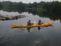 Byron and Friend Kayaking